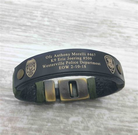 Military Remembrance Bracelets - us army song