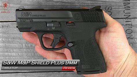 S&W M&P Shield Plus 9mm Tabletop Review and Field Strip - YouTube