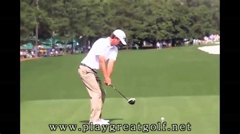 Lucas Glover Driver Swing 2013 - Masters - YouTube