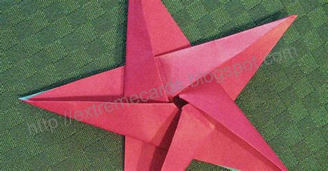 Five Pointed Origami Star