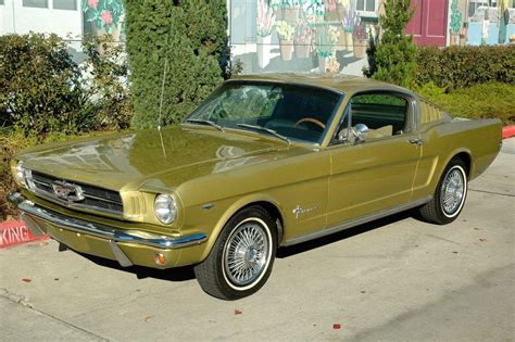 Honey Gold 1965 Ford Mustang