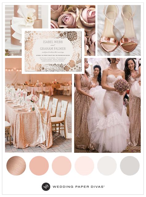 Rose Gold Wedding Ideas and Color Schemes | Shutterfly