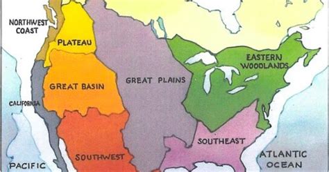 Native American Regions Map Pdf