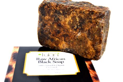 Raw African Black Soap – Botanic Fulani