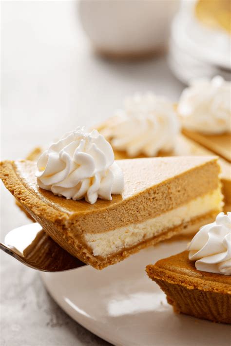 Double Layer Pumpkin Cheesecake - Insanely Good