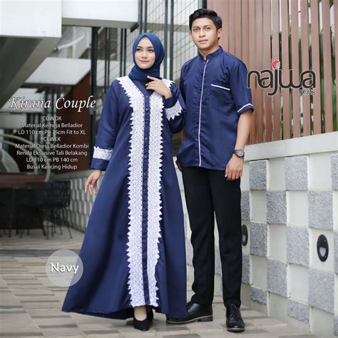 10+ Model Baju Couple Muslim Terbaru 2019 2020 | Mesin Jahit