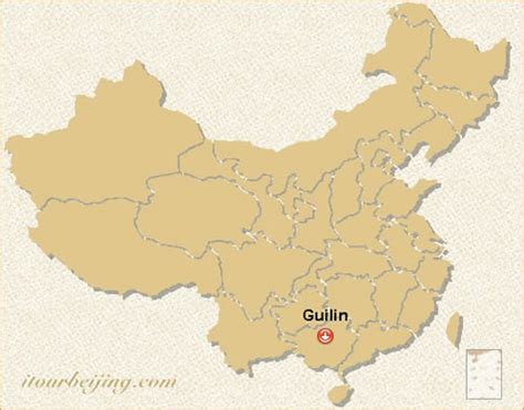 Guilin Location Map