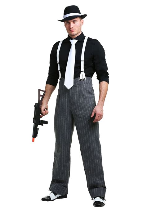 Mafia Men's Underboss Costume | Gangster costumes, Mafia outfit, Mens ...