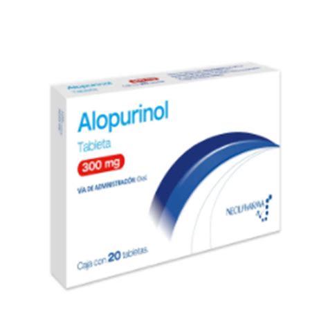 Alopurinol. Cajas x 20 Tabletas | CCM