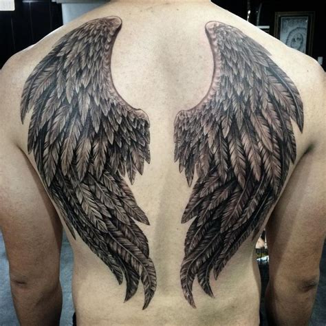 Wings Tattoos | Tatuajes espalda hombre, Tatuaje de ala para hombres y ...