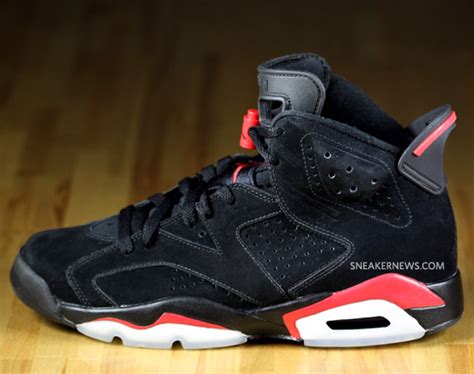 Air Jordan VI (6) Black/Varsity Red - Detailed Images + Wallpaper ...