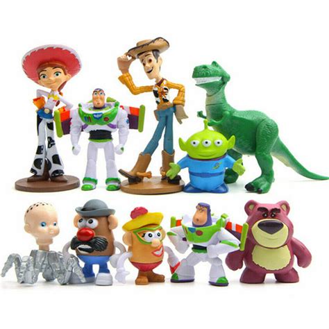 New Toy Story 4 Figure Toys Character Woody Buzz Alien Rex Kids Gift ...