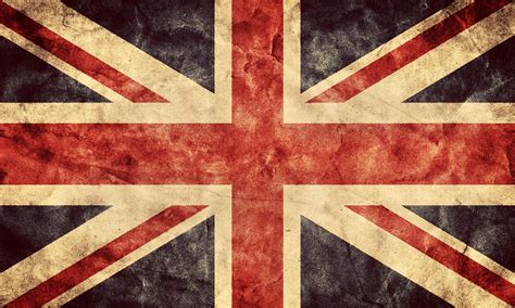 Vintage UK Flag Wall Murals | Ever Wallpaper UK