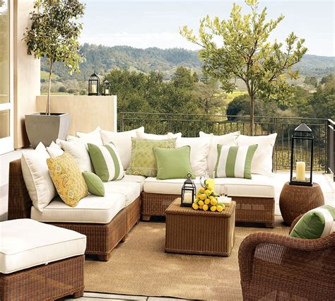 Outdoor Garden Furniture Designs by Pottery Barn | Interior Design | Interior Decorating Ideas ...