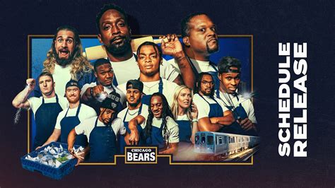 Charles Tillman & Seth Rollins Reveal the Bears' 2023 Schedule - YouTube