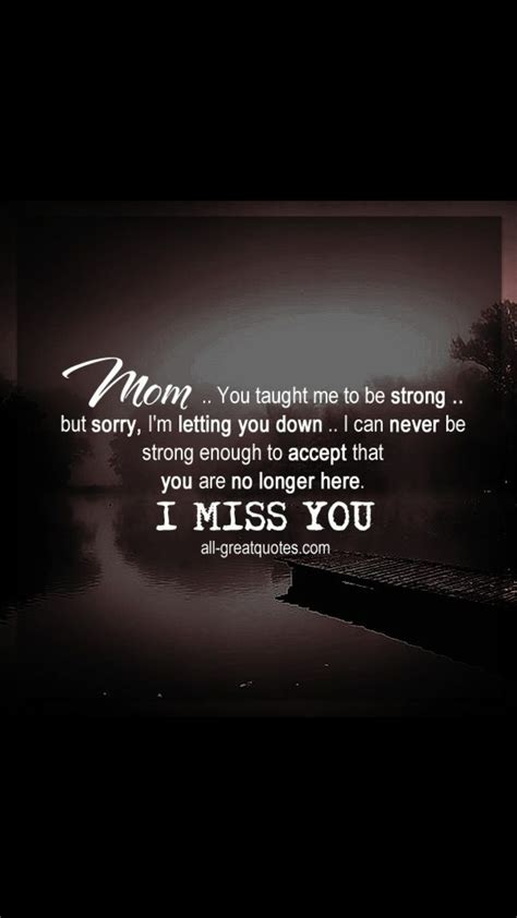 missing mom quotes in english - Pennie Harden