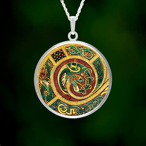 Celtic Dragon Large Pendant – Lovell Designs Jewelry in Maine