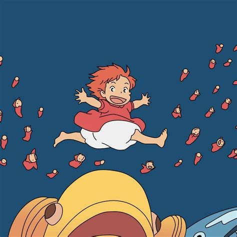 Pin by Natcha Wc on เรฟรอยสัก | Ponyo, Studio ghibli characters, Ghibli ...