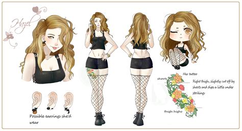 Hazel Character Sheet by Ramen11111 on DeviantArt