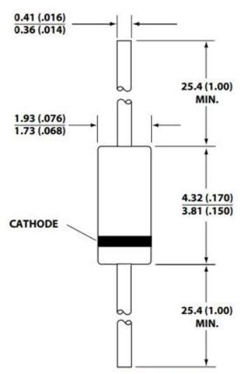 1N5711 Schottky Diode: Pinout, Specifications and Datasheet