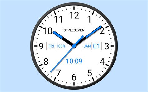 Analog Clock Widget Plus-7 for Android - APK Download