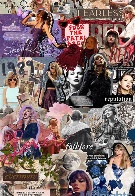 Taylor swift collage – Posterwa