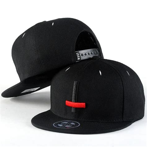 Custom Snapback Hat 6 Panel good quality 3D embroidery logo adjustable ...