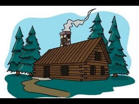 Simple Log Cabin Drawing at GetDrawings | Free download