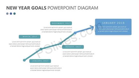 Free New Year Goals PowerPoint Diagram | New year goals, Powerpoint, Goals