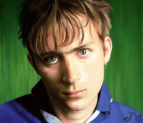 Damon Albarn - Blur Fan Art (12776050) - Fanpop