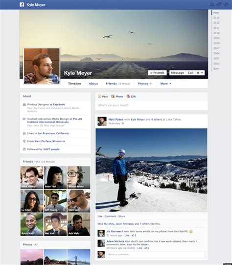 Facebook Announces 'Timeline' Profile Pages Getting a New Look | HuffPost