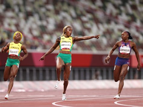 Tokyo Olympics: Elaine Thompson-Herah thwarts Shelly-Ann Fraser-Pryce to defend her 100m title ...