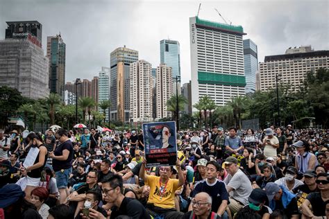 Protests In Hong Kong Continue, Remain Peaceful Throughout The Weekend | WVXU