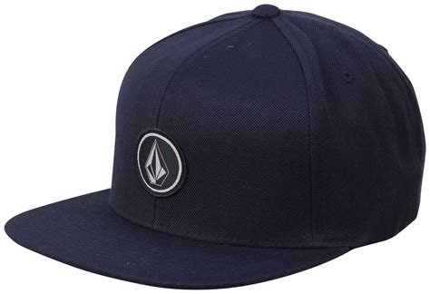 Volcom Quarter Twill Snapback Hat - Classic Navy