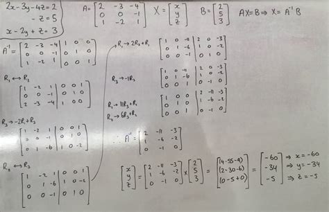 Use Inverse Matrix To Solve Linear System - Pregnant Center Informations