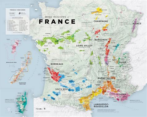 Wine Regions of France – De Long