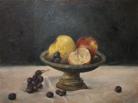 Fruits Still Life - Oil Painting - Fine Arts Gallery - Original fine ...