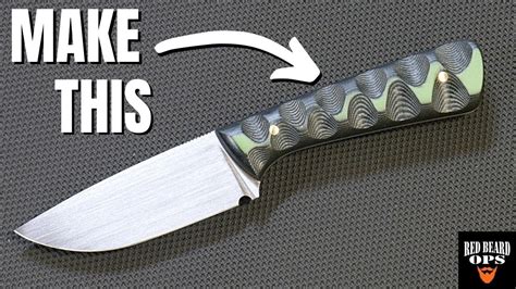 Knife Making 101: How To Make Your First Knife - YouTube