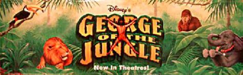 George of the Jungle Original 1997 U.S. Vinyl Banner - Posteritati Movie Poster Gallery