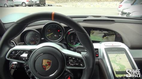 Porsche 918 Spyder - Interior and Displays - YouTube