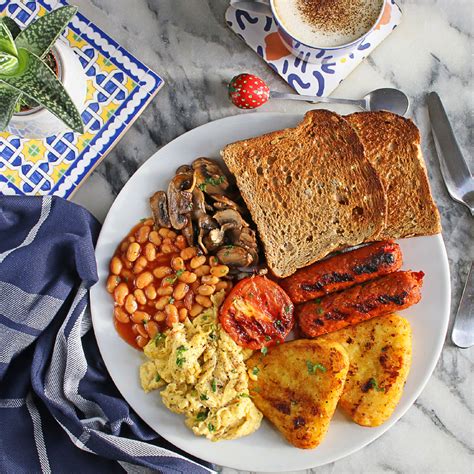 Vegetarian English Breakfast | Free Custom Meal Planning | Veahero