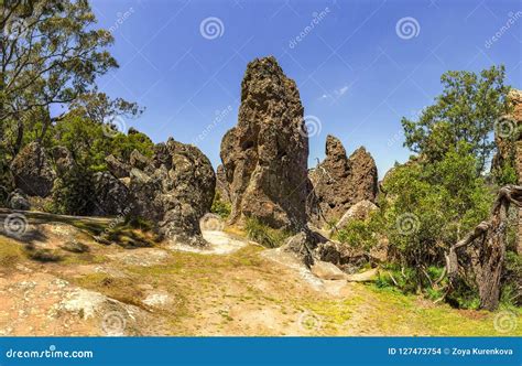 Hanging Rock-a Mystical Place in Australia, Victoria Stock Photo ...