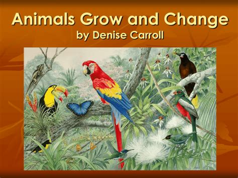 Animals Grow and Change (Powerpoint