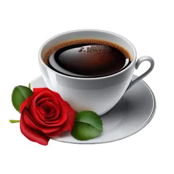 A Cup Of Tea And Rose, A Cup Of, Tea And Rose PNG Transparent Image and Clipart for Free Download