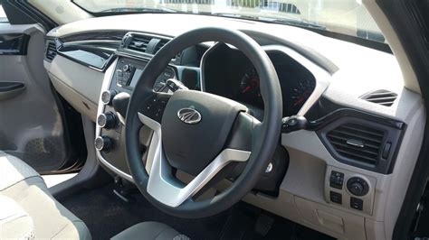 Mahindra KUV100 interiors live image