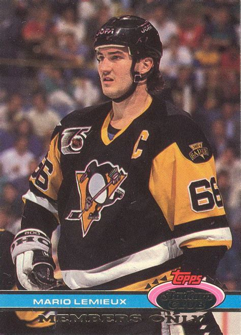 Mario Lemieux - Player's cards since 1985 - 2016 | penguins-hockey ...