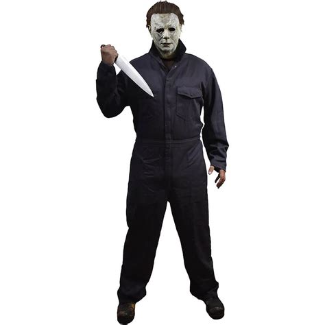 Adult Michael Myers Costume - Adult Black Halloween Costume