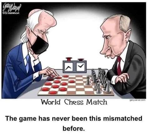 nemo 🍊 on GETTR : Biden Tries To Play 1/2D Chess!