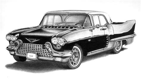 Dibujo a lápiz de auto terminado /Pencil drawing of car finished ...