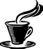 Hot Cup Of Steaming Coffee Clip Art at Clker.com - vector clip art online, royalty free & public ...